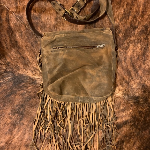 Juan Antonio Fringe shoulder bag - Picture 3 of 4